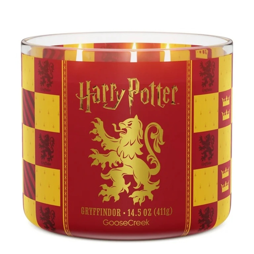 GooseCreek Harry Potter Gryffindor Candle